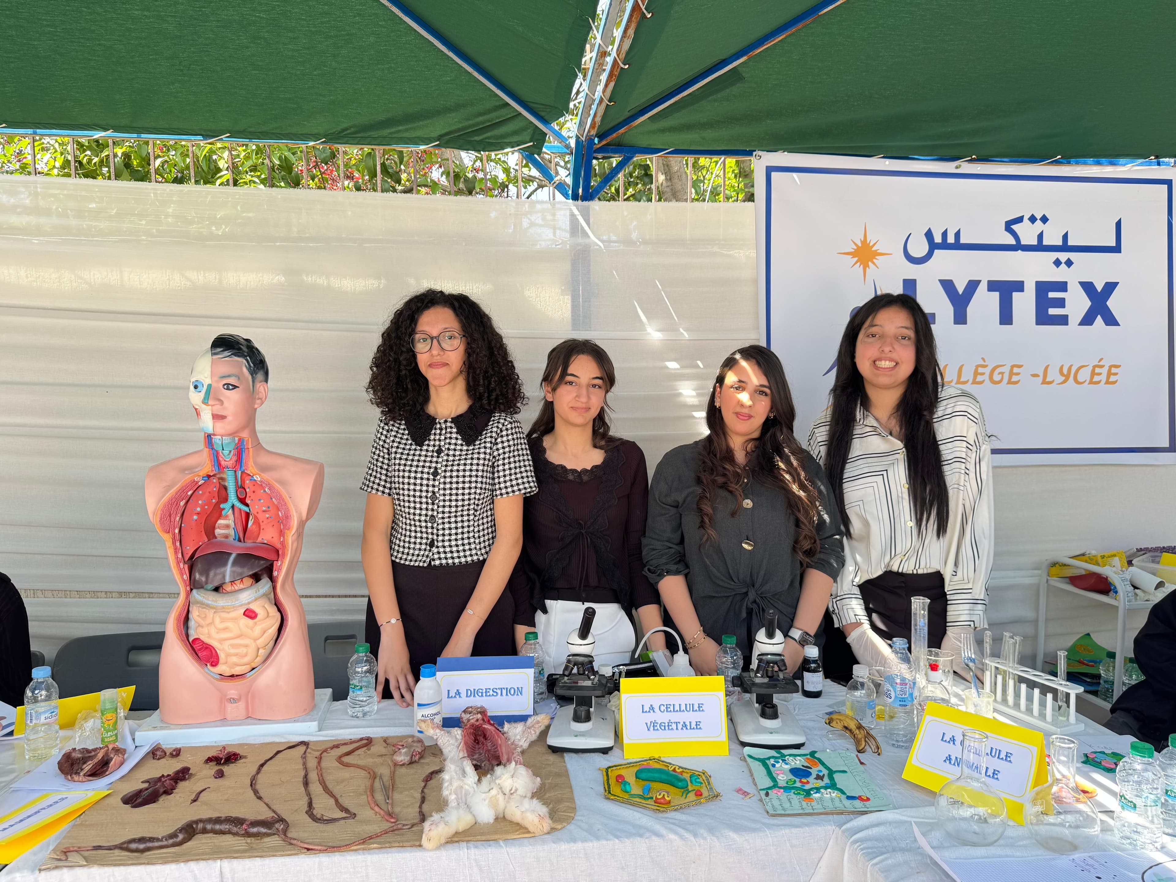 Projet scientifique mené par des élèves LYTEX